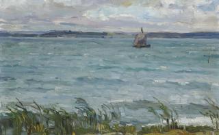 Alfred Marxer - Stürmischer See