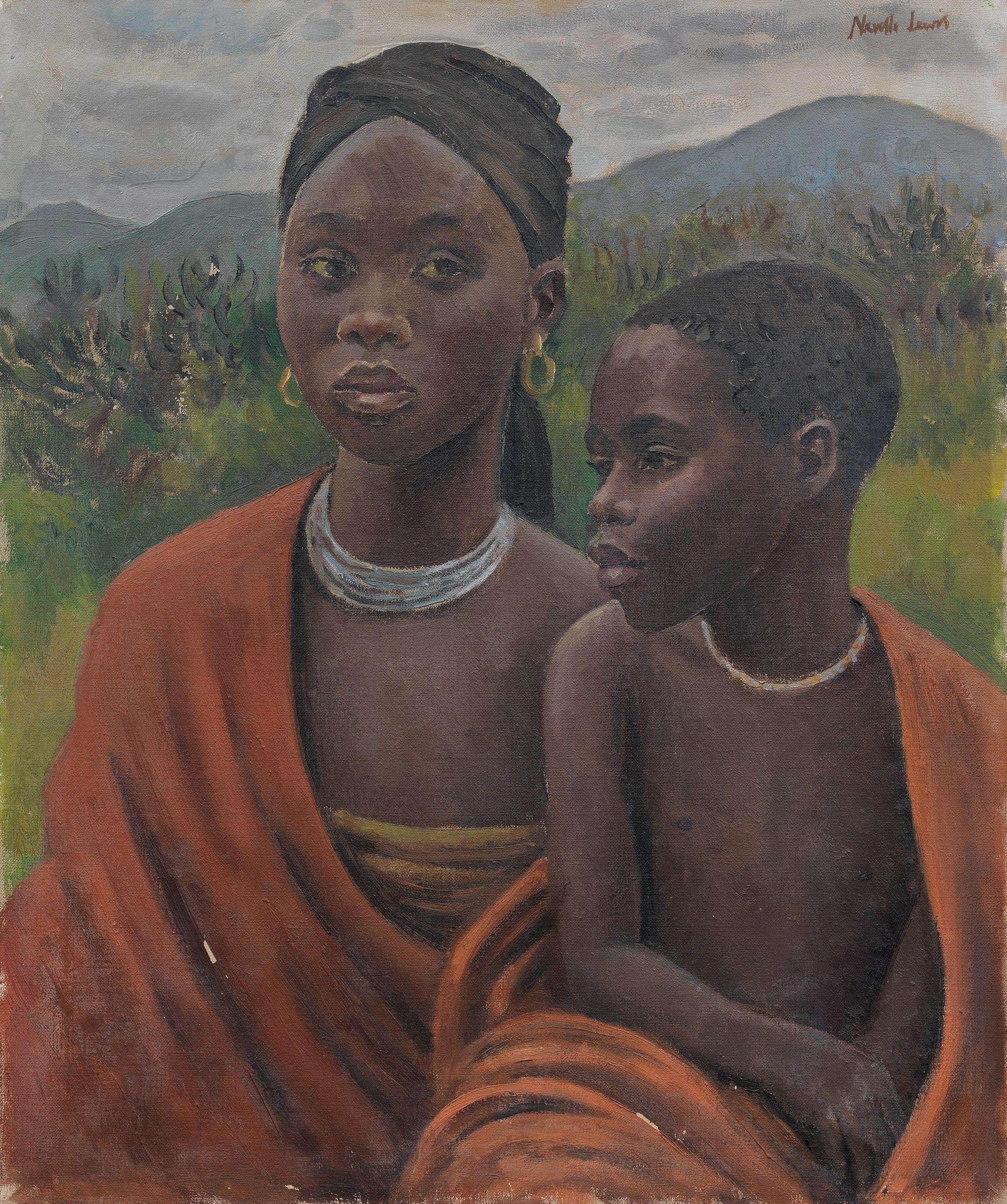 Alfred Neville Lewis - Two Sisters from Pondoland