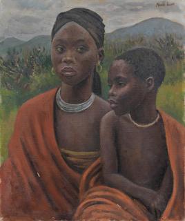 Alfred Neville Lewis - Two Sisters from Pondoland