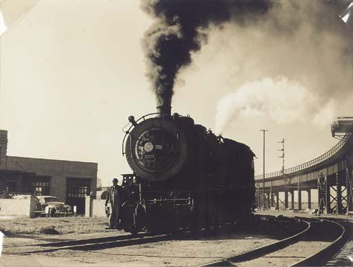 Alfred Palmer - Untitled (Train, Missouri), c. 1950
