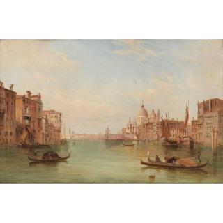 Alfred Pollentine - Le Grand Canal À Venise