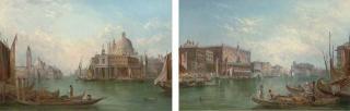 Alfred Pollentine - The Dogana; And The Ducal Palace, Venice