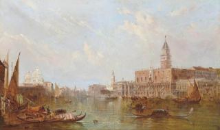 Alfred Pollentine - The Ducal Palace, Venice