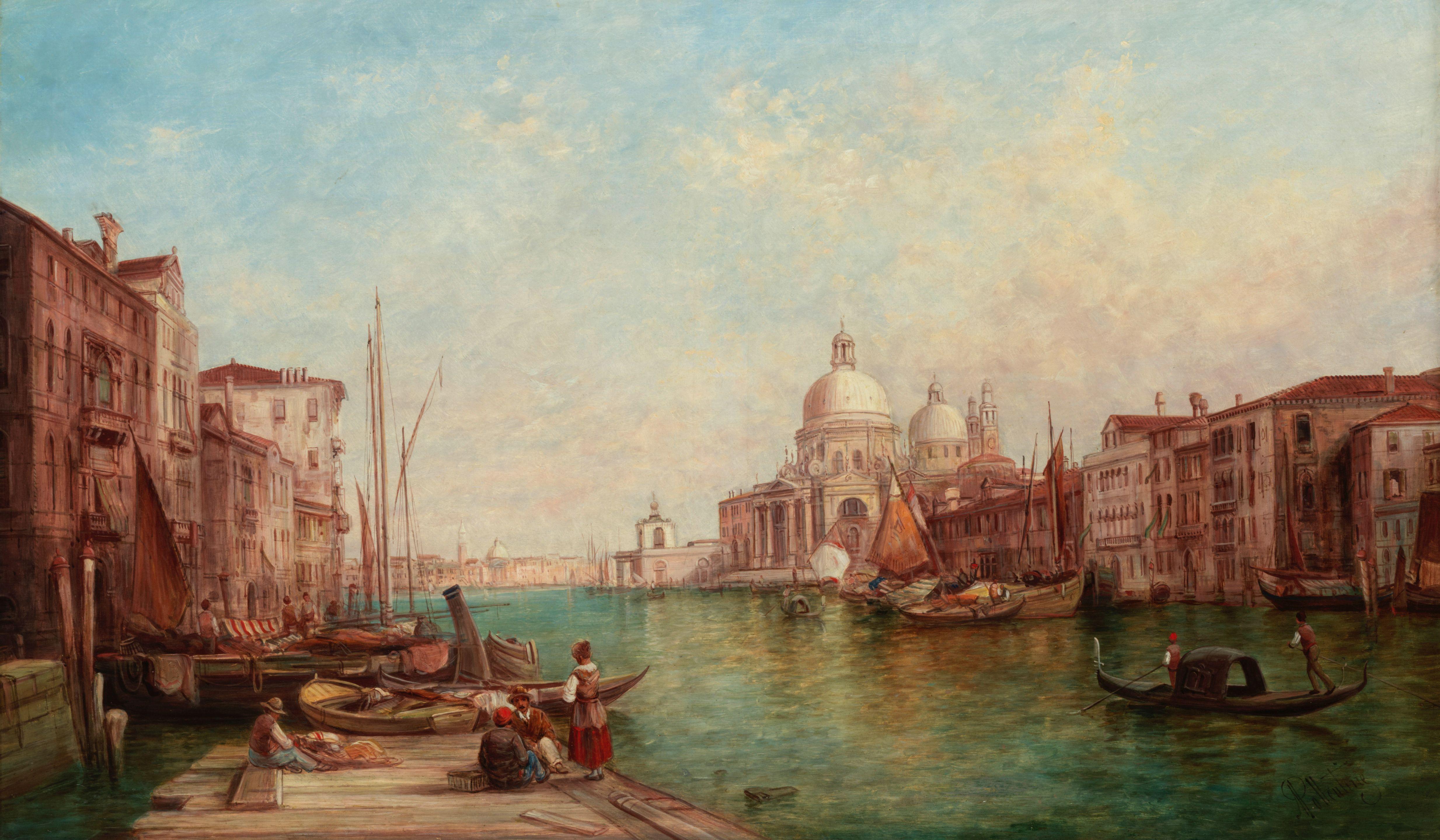 Alfred Pollentine - The Grand Canal, Venice
