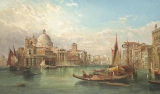 Alfred Pollentine - The Grand Canal, Venice