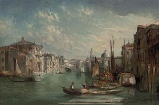 Alfred Pollentine - The Grand Canal, Venice