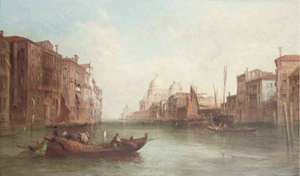 Alfred Pollentine - The Grand Canal, Venice