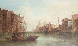 Alfred Pollentine - The Grand Canal, Venice