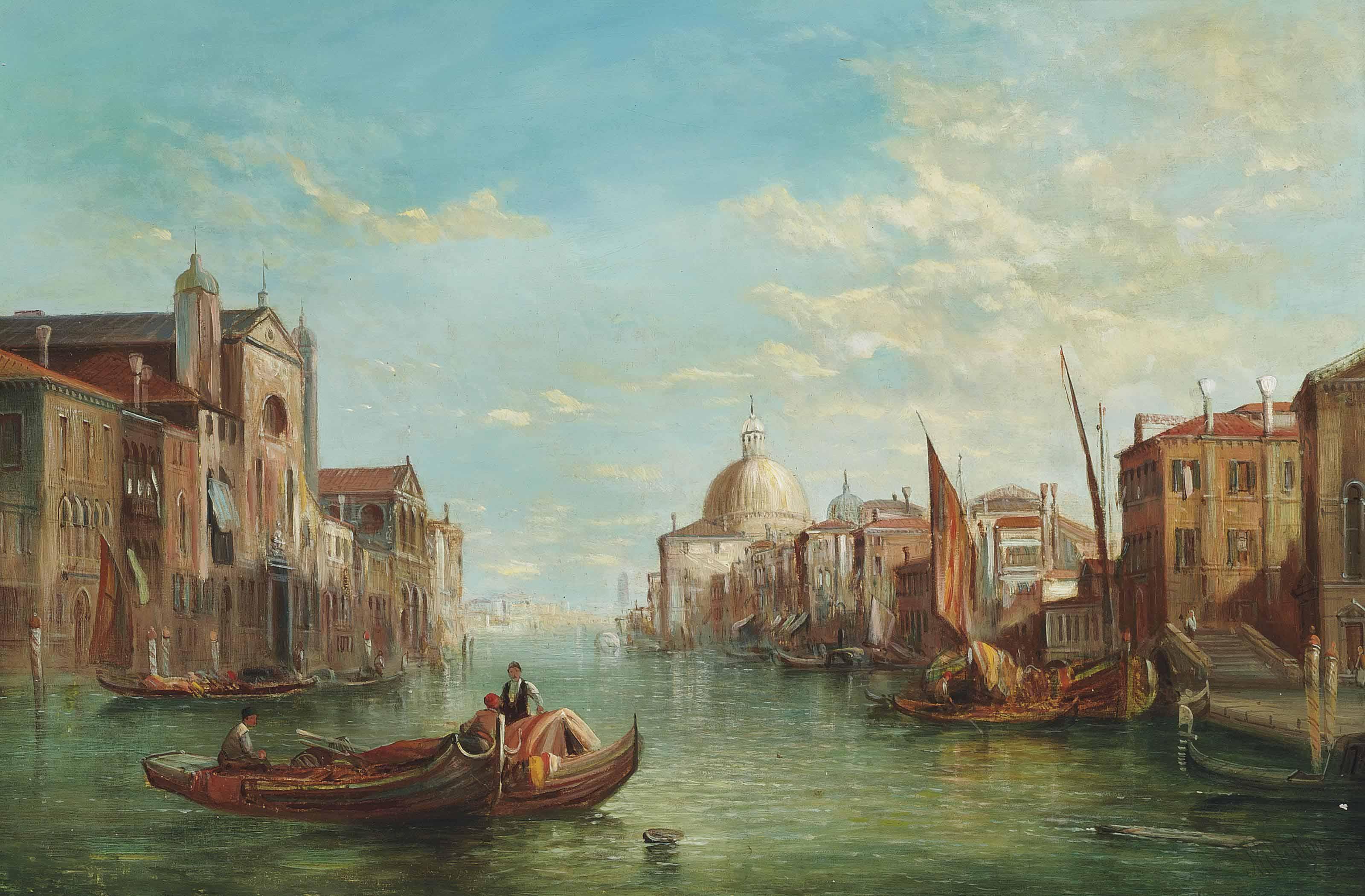 Alfred Pollentine - The Grand Canal, Venice