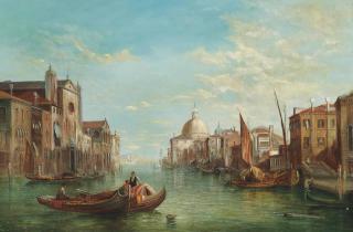 Alfred Pollentine - The Grand Canal, Venice