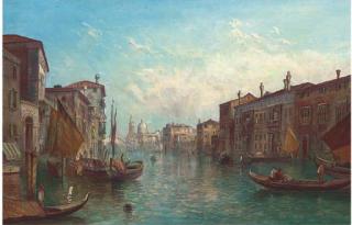 Alfred Pollentine - The Grand Canal, Venice