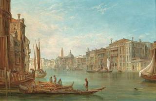 Alfred Pollentine - The Grand Canal, Venice