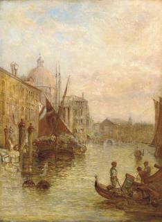 Alfred Pollentine - The Grand Canal, Venice
