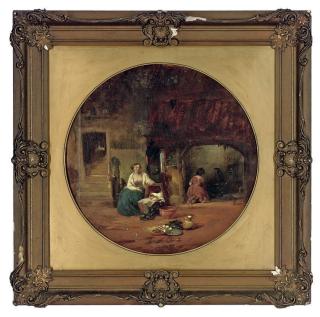 Alfred Provis - At the fireside