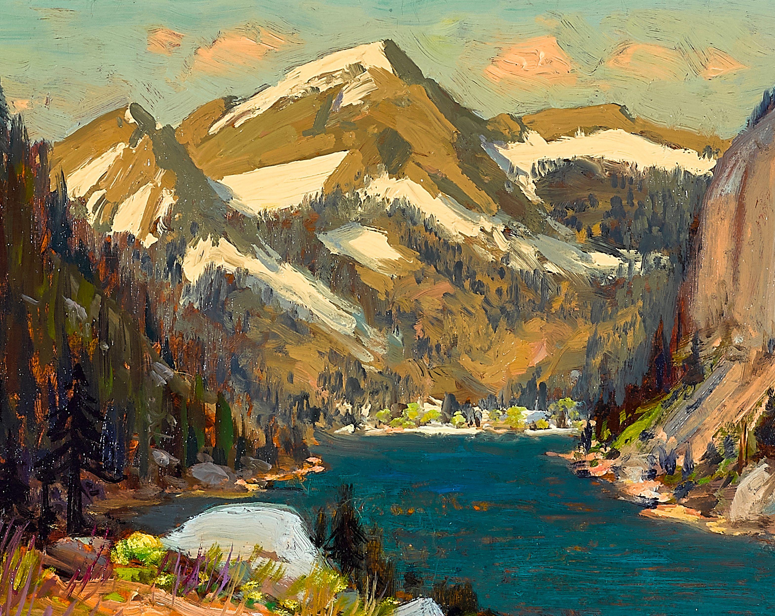 Alfred R. Mitchell - Echo Lake (Sierra Nevada Mountains)