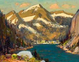 Alfred R. Mitchell - Echo Lake (Sierra Nevada Mountains)