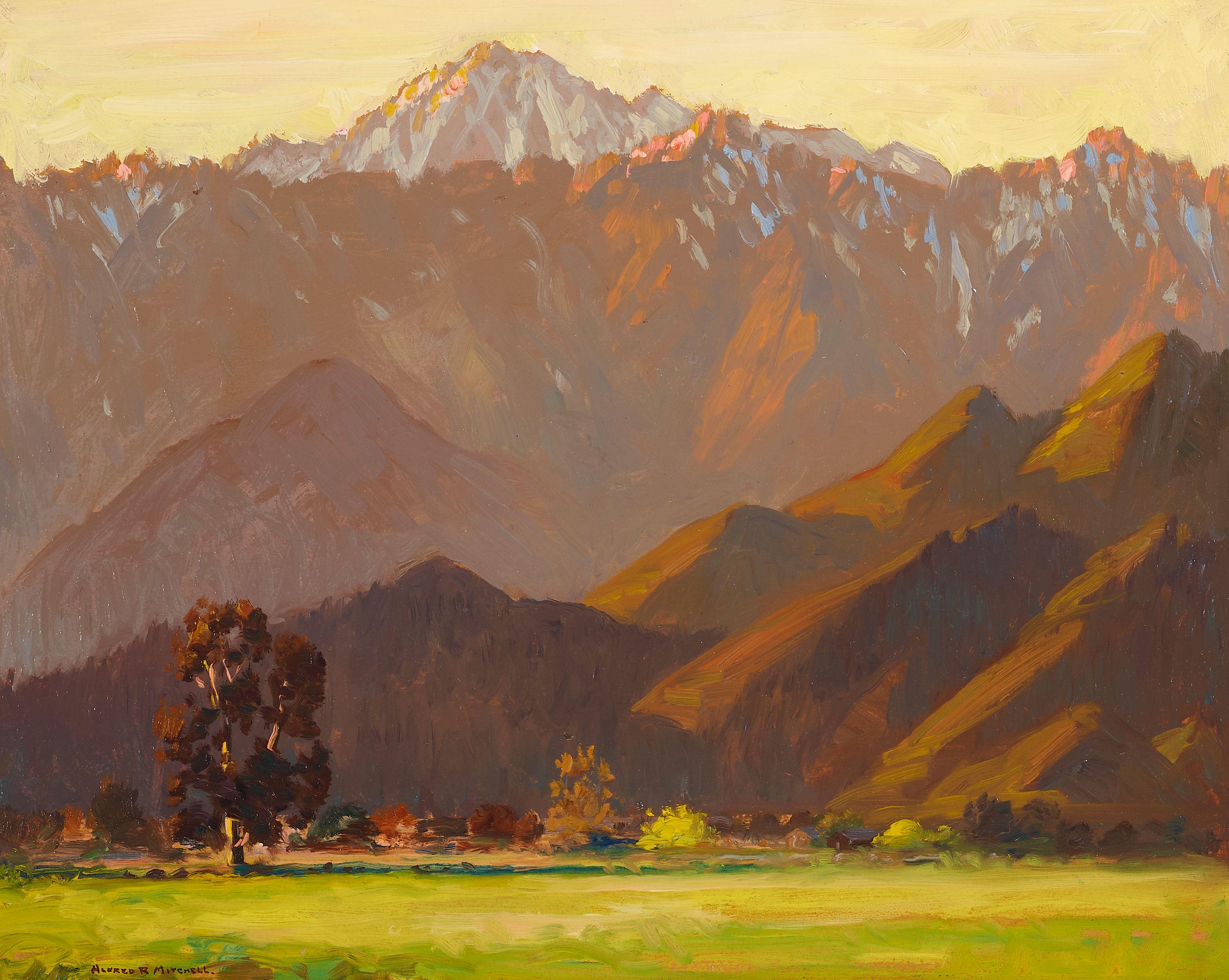 Alfred R. Mitchell - In the Morning Light, San Jacinto