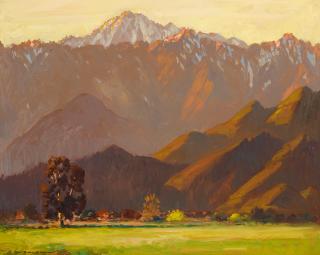 Alfred R. Mitchell - In the Morning Light, San Jacinto
