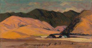 Alfred R. Mitchell - On the Road from San Luis Obispo to Morro Bay