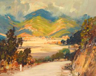 Alfred R. Mitchell - Road from Julian