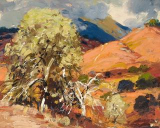 Alfred R. Mitchell - Storm on Ramona - Julian Road