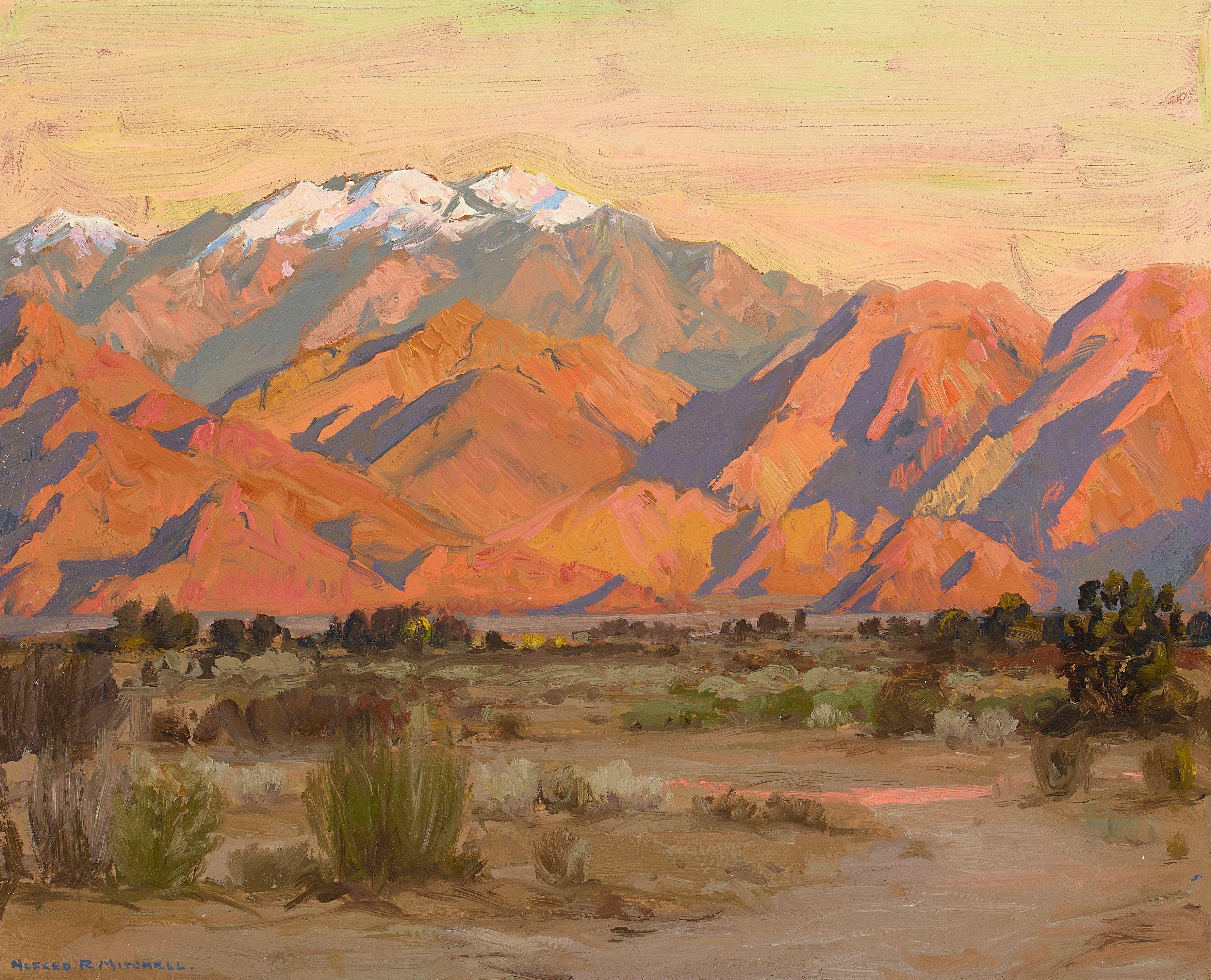 Alfred R. Mitchell - The Morning Light 16 x 20 in. framed 21 x 25 in.