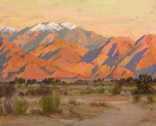 Alfred R. Mitchell - The Morning Light 16 x 20 in. framed 21 x 25 in.