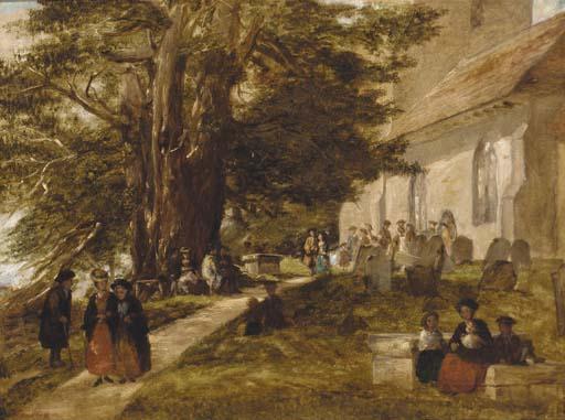 Alfred Rankley - Returning from church