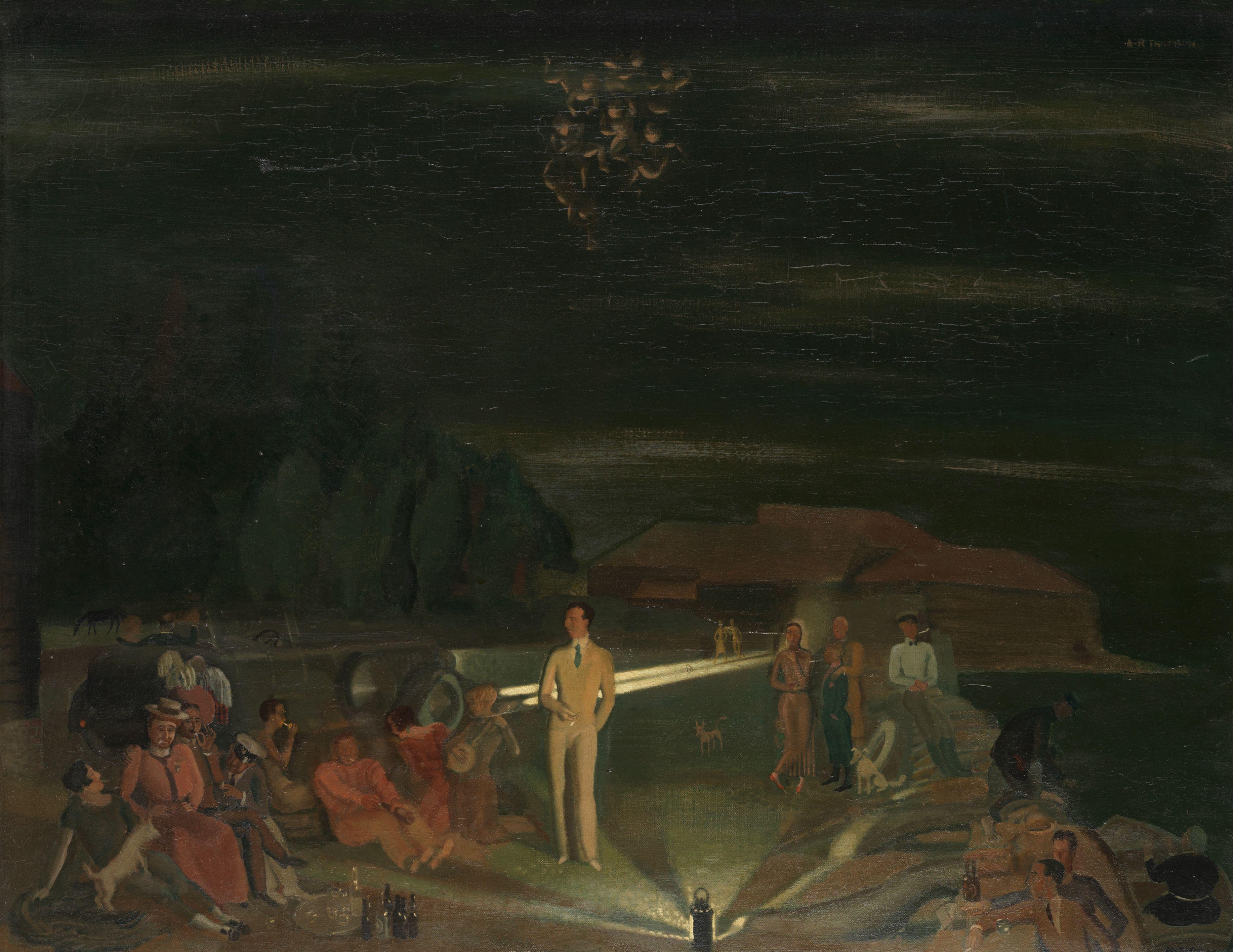 Alfred Reginald Thomson - Evening Picnic