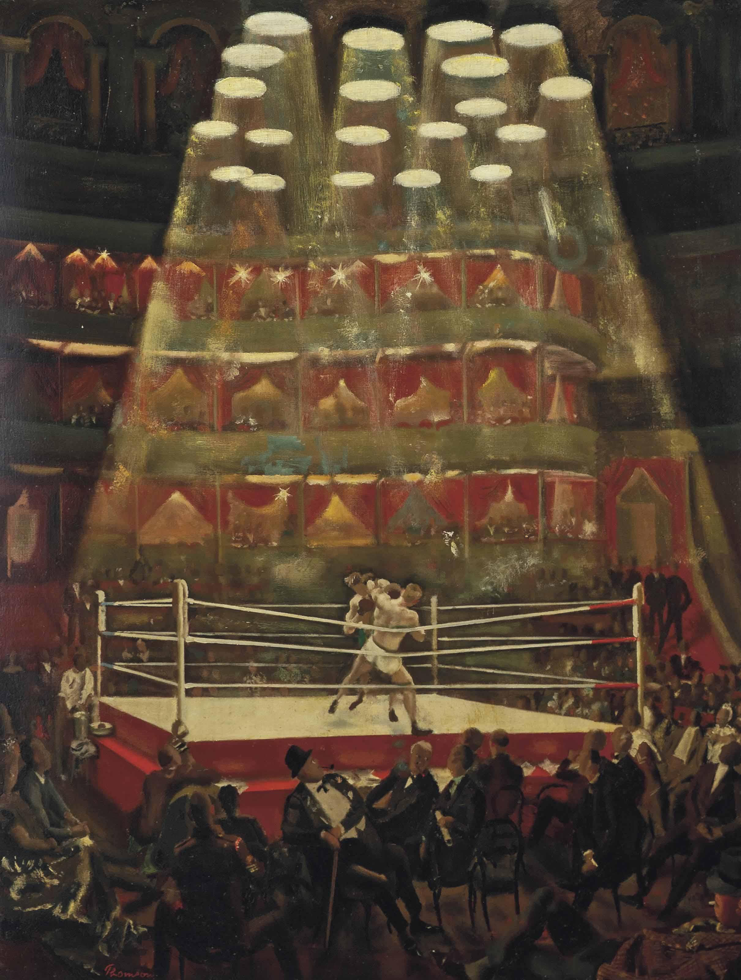 Alfred Reginald Thomson - The London Amateur Boxing Championship held at the Royal Albert Hall, 1948