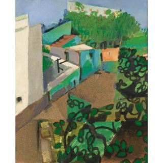 Alfred Reth - Paysage Méditerranéen