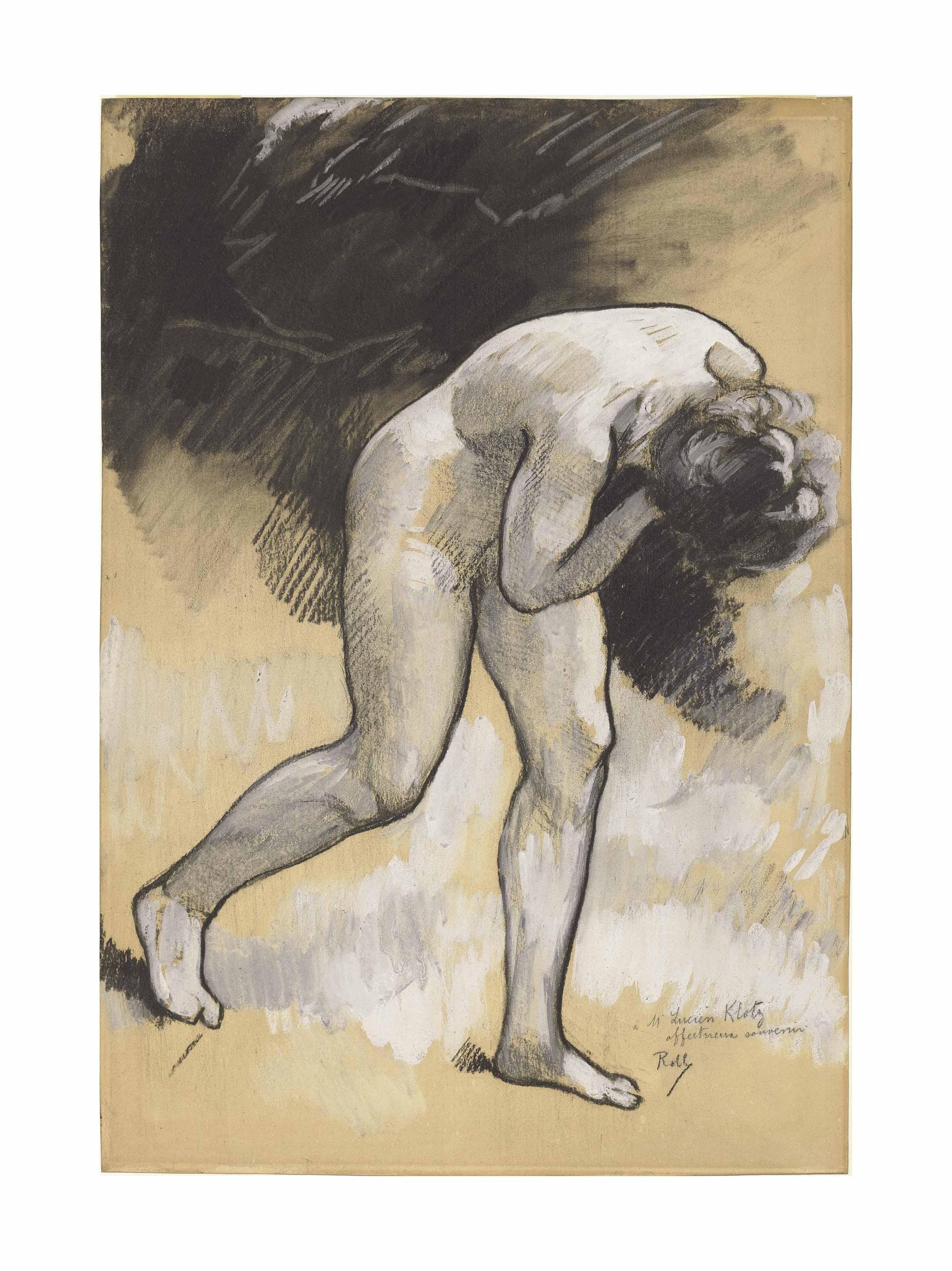 Alfred Roll - The Expulsion Of Eve From The Garden Of Eden