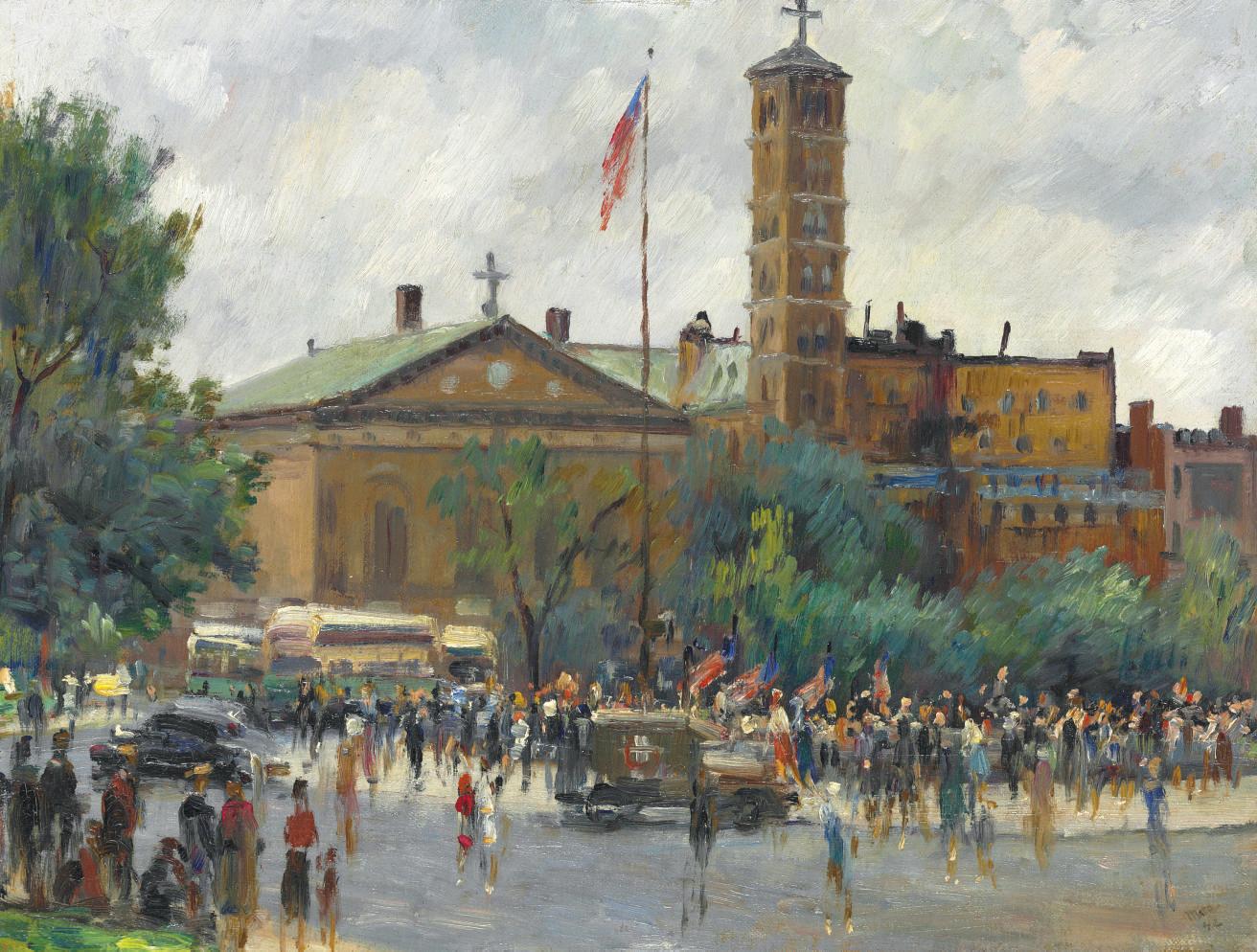 Alfred S. Mira - Washington Square Rally