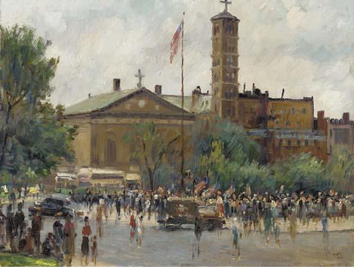 Alfred S. Mira - Washington Square Rally