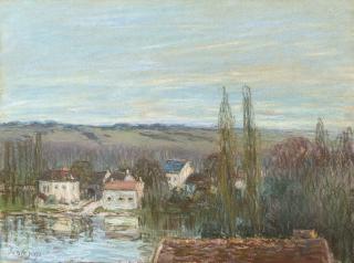 Alfred Sisley - Abreuvoir de Marly