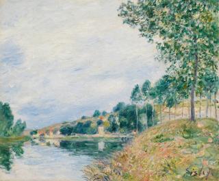 Alfred Sisley - Bord du Loing