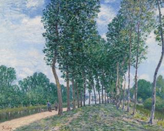Alfred Sisley - Bords Du Loing Près De Moret