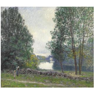 Alfred Sisley - Bords Du Loing