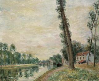 Alfred Sisley - Bords du Loing