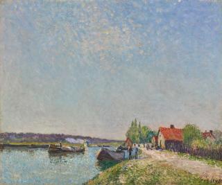 Alfred Sisley - Canal Du Loing À Saint-Mammès