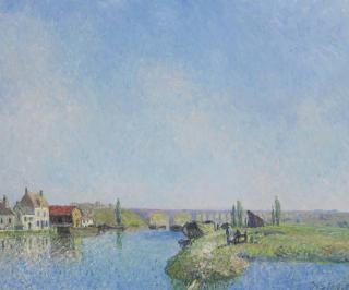 Alfred Sisley - Canal du Loing