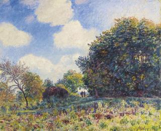 Alfred Sisley - Chemin À L\'Entrée D\'Un Bois
