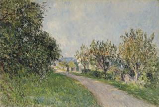 Alfred Sisley - Chemin des Prés à Sèvres