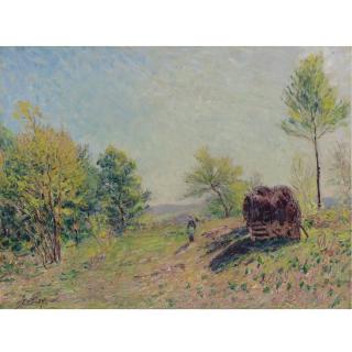Alfred Sisley - Dans Le Bois Au Printemps