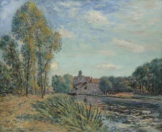 Alfred Sisley - Fin D\'Après-Midi À Moret