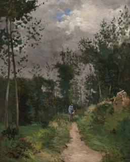 Alfred Sisley - Garde-champêtre dans la forêt de Fontainebleau