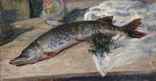 Alfred Sisley - Le brochet