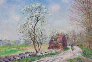 Alfred Sisley - Le Chemin De Butte, Retour En Forêt