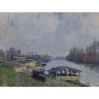 Alfred Sisley - Le Lavoir De Billancourt