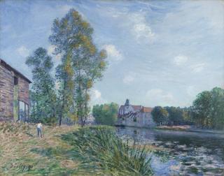 Alfred Sisley - Le Loing À Moret, En Été